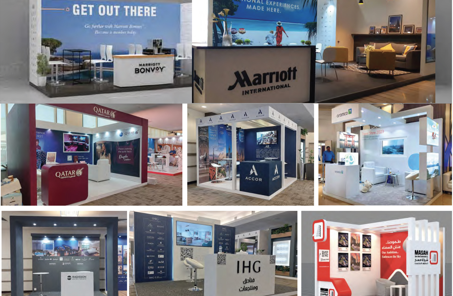 Exhibition projects by Smart Touch